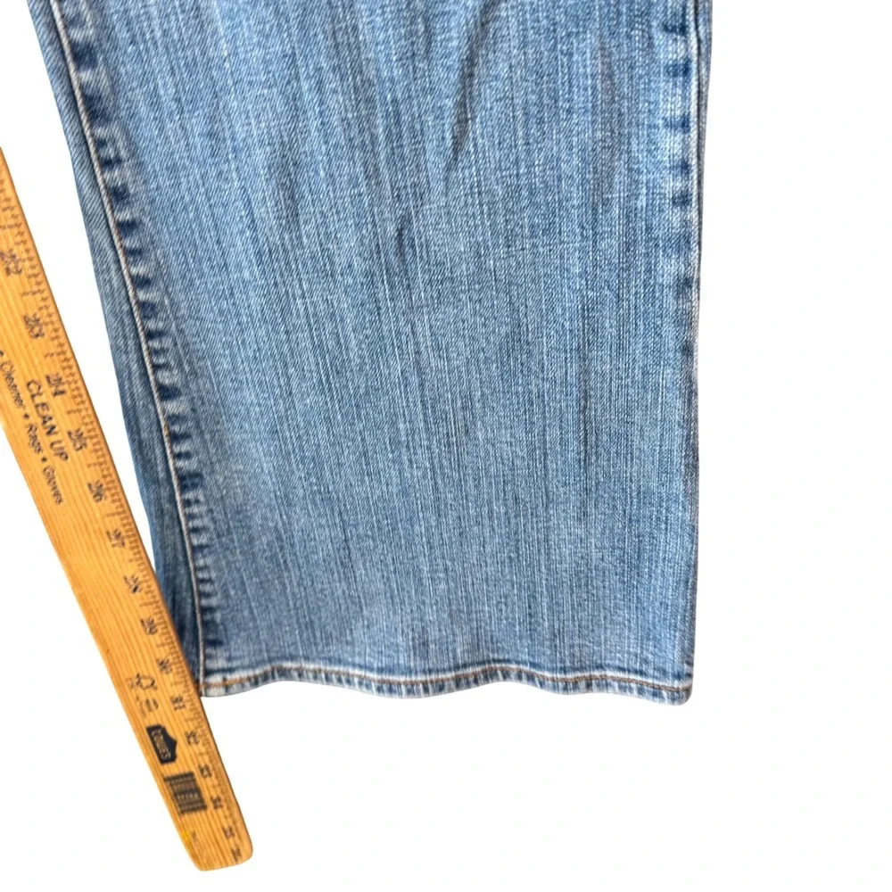 Old‎ Navy Sweetheart Womens Flare Jeans Mid Rise Y2K Style Size 18 - Picture 8 of 11